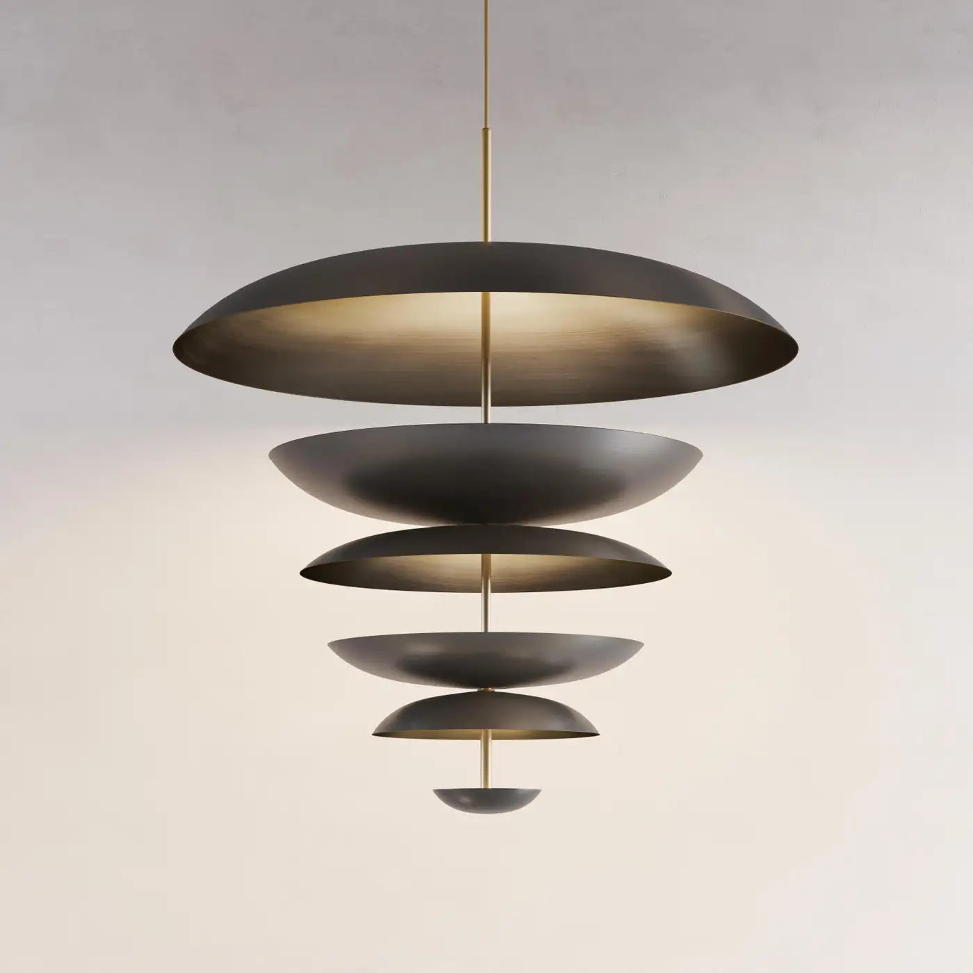 Cosmic Regolith Chandelier