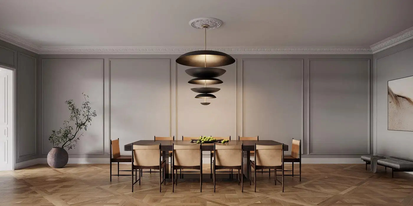 Cosmic Regolith Chandelier