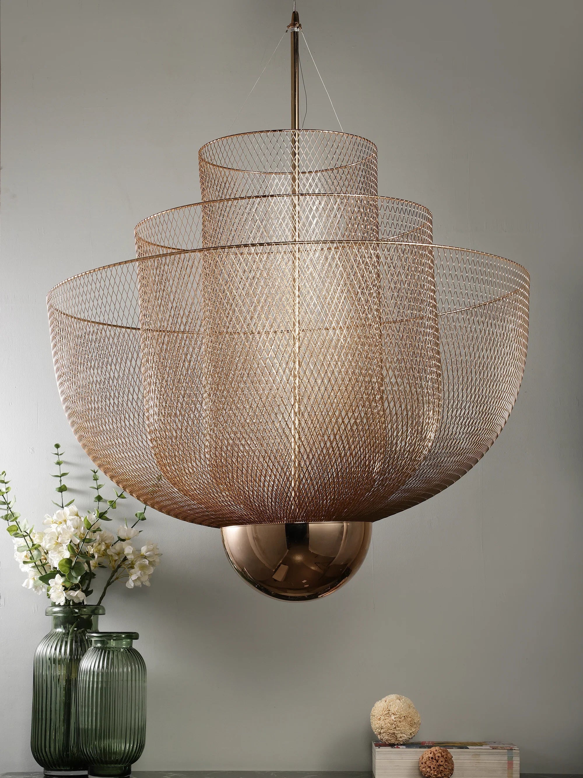 Mesh L Chandelier