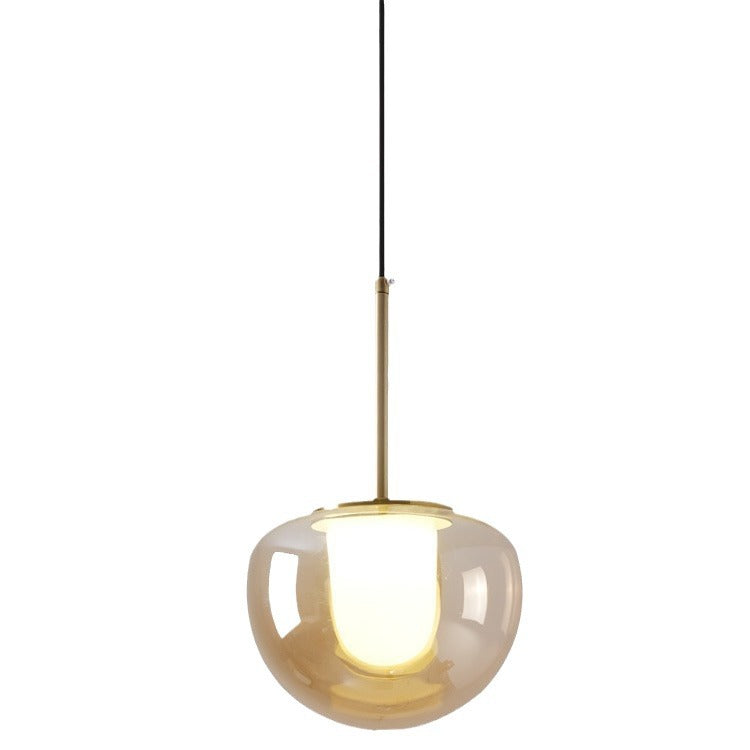 Modern amber Glass Pendant Lamp